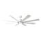 Modern Forms Fans Aura Indoor or Outdoor Smart Ceiling Fan 2700-3000-4000-5000K LED in Brushed Nickel/Matte White FR-W2303-72L-BN/MW - alternate 5